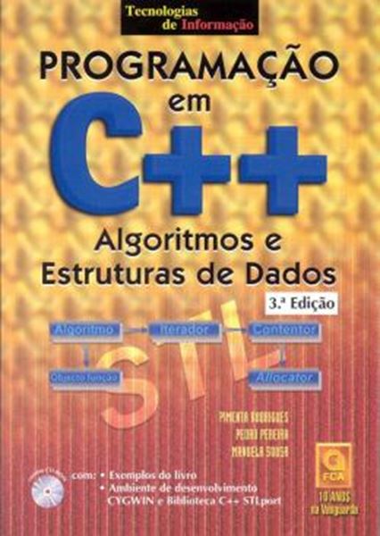 Picture of PROGRAMACAO EM C++ - ALGORITMOS E ESTRUTURAS DE DADOS TECNOLOGIAS DE INFORMACAO - 3ª ED