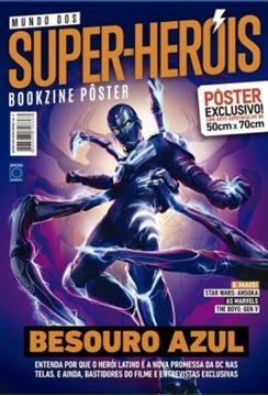 Imagem de SUPERPOSTER MUNDO DOS SUPER-HEROIS - BESOURO AZUL - ARTE B