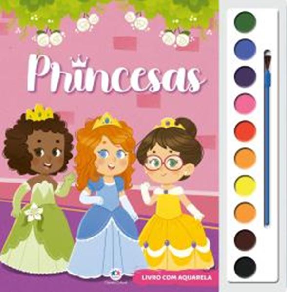 Picture of COL. LIVRO COM AQUARELA - PRINCESAS