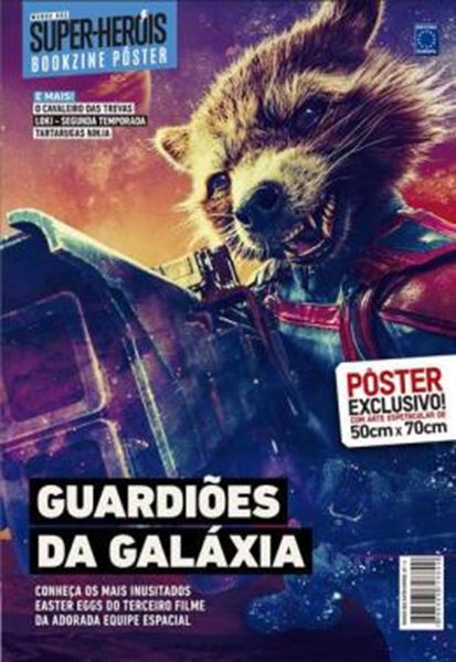 Picture of SUPERPOSTER MUNDO DOS SUPER-HEROIS - ROCKET - GUARDIOES DA GALAXIA - VOL. 3 (VERSAO LISA, SEM DOBRAS, ENVIADA EM TUBO PROTETOR)