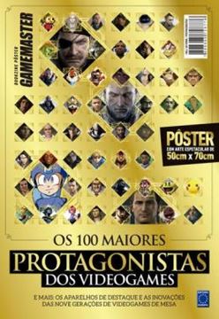 Imagem de SUPERPOSTER GAME MASTER - OS 100 MAIORES PROTAGONISTAS DOS VIDEOGAMES