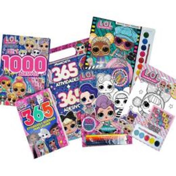 Picture of LOL SURPRISE KIT LIVROS PARA COLORIR E ATIVIDADES