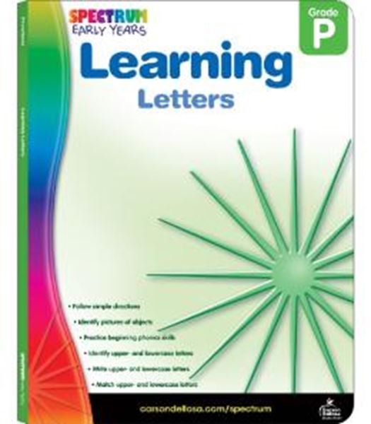 Picture of SPECTRUM LEARNING LETTERS - GRADE PK