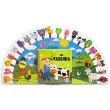 Imagem de UM LIVRO-KIT DIVERTIDO! NA FAZENDA