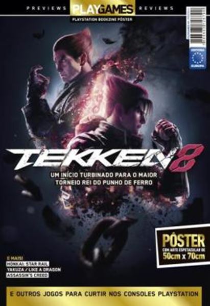 Picture of SUPERPOSTER PLAYGAMES - TEKKEN 8 (VERSAO LISA, SEM DOBRAS, ENVIADA EM TUBO PROTETOR)
