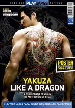 Imagem de SUPERPOSTER PLAYGAMES - YAKUZA LIKE A DRAGON (VERSAO LISA, SEM DOBRAS, ENVIADA EM TUBO PROTETOR)