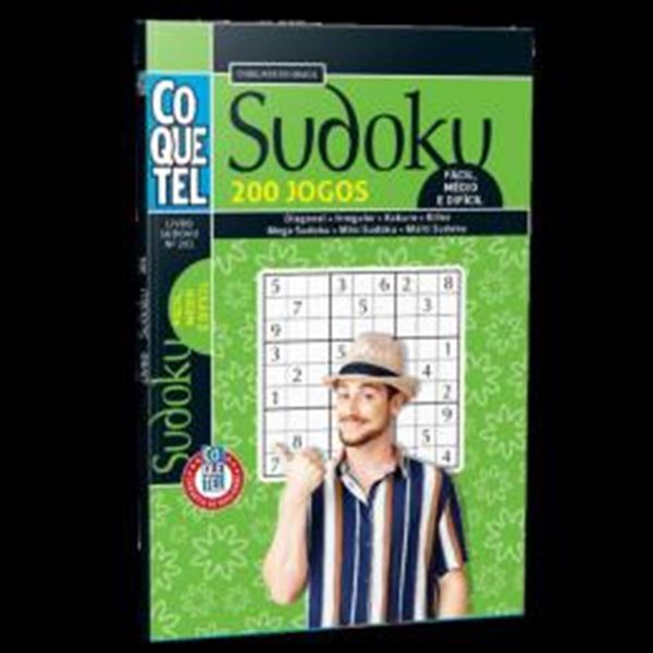 Picture of LIVRO COQUETEL SUDOKU NIVEL FC/MD/DF - 201ª ED