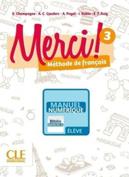 Picture of MERCI! 3 - LIVRE DE L´ELEVE VERISON NUMERIQUE