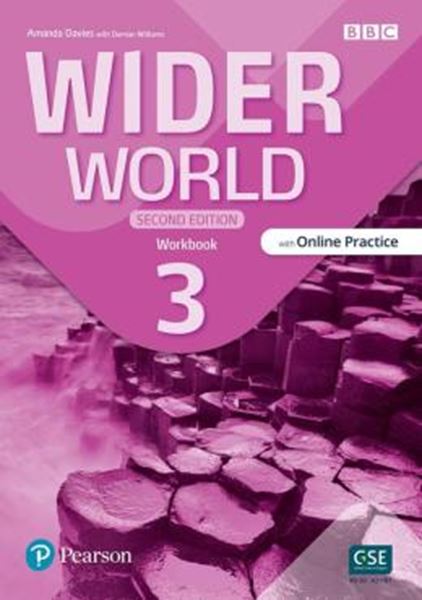 Picture of WIDER WORLD 3 WORKBOOK WITH ONLINE PRACTICE ACCESS CODE - BRITISH ENGLISH - 2ND ED