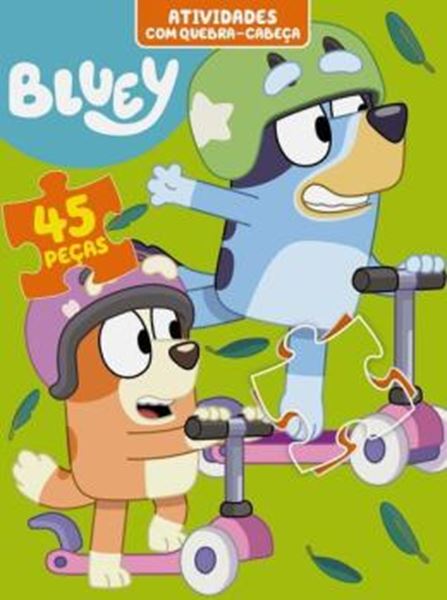 Picture of BLUEY ATIVIDADES COM QUEBRA-CABECA