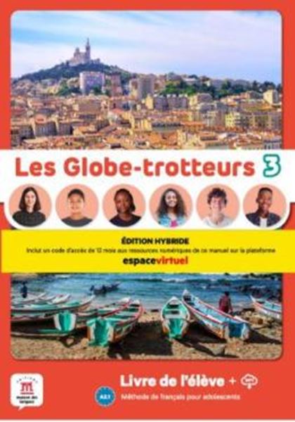 Picture of LES GLOBE-TROTTEURS 3 - ED.HYBRIDE LIVRE DE L´ELEVE