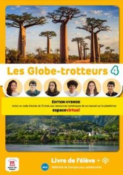 Imagem de LES GLOBE-TROTTEURS 4 - ED.HYBRIDE LIVRE DE L´ELEVE
