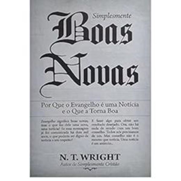 Picture of SIMPLESMENTE BOAS NOVAS