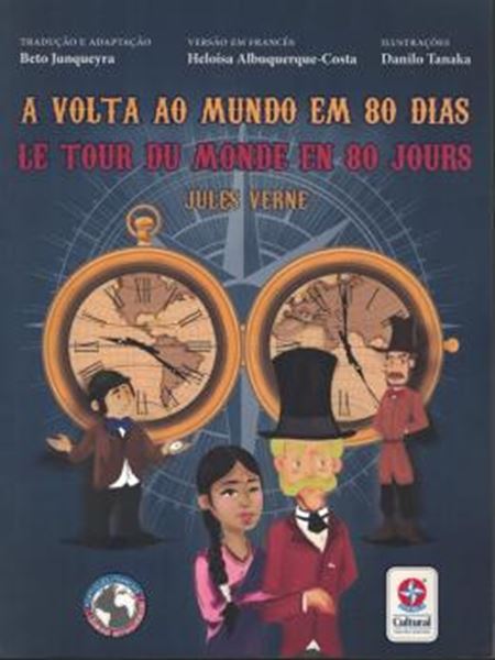 Picture of A VOLTA AO MUNDO EM 80 DIAS - LE TOUR DU MONDE EM 80 JOUR - BILINGUE FRANCES