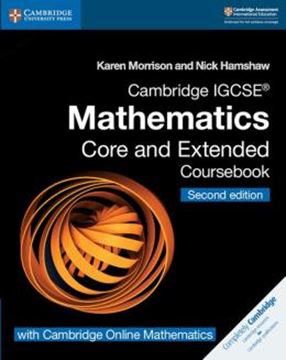 Imagem de CAMBRIDGE IGCSE MATHEMATICS COURSEBOOK CORE AND EXTENDED WITH CAMBRIDGE ONLINE MATHEMATICS 2 YEARS - 2ND ED