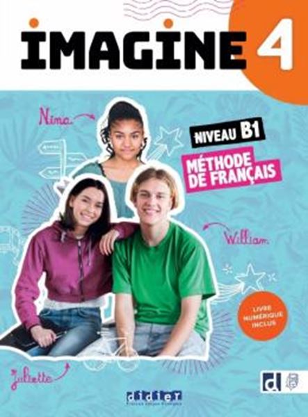 Picture of IMAGINE 4 (B1) - LIVRE + LIVRE NUMERIQUE