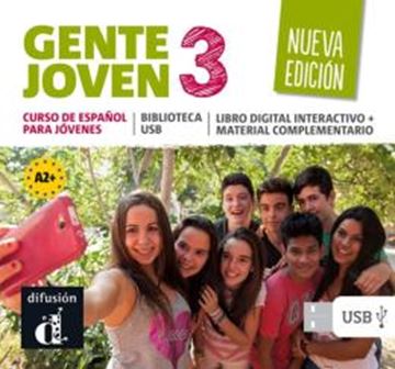 Imagem de GENTE JOVEN - NUEVA EDICION - BIBLIOTECA USB 3