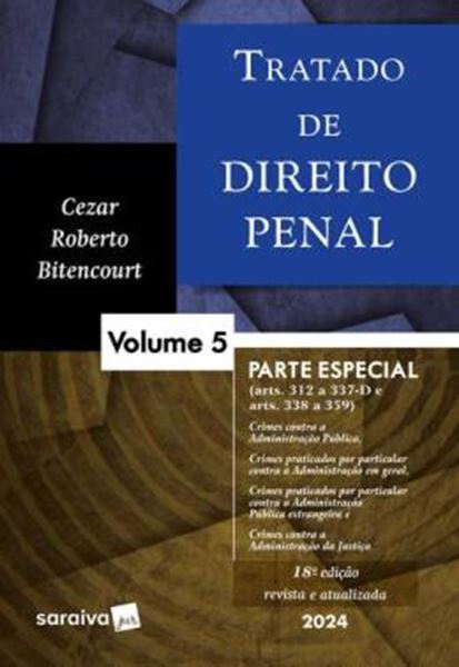 Picture of TRATADO DE DIREITO PENAL - VOL. 5 - PARTE ESPECIAL - 18ª ED