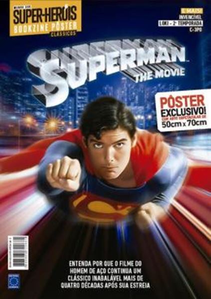 Picture of SUPERPOSTER MUNDO DOS SUPER-HEROIS - SUPERMAN 1978 - ARTE B