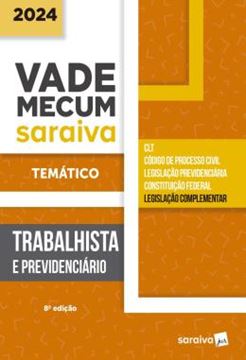 Imagem de VADE MECUM TRABALHISTA - TEMATICO - 8ª ED