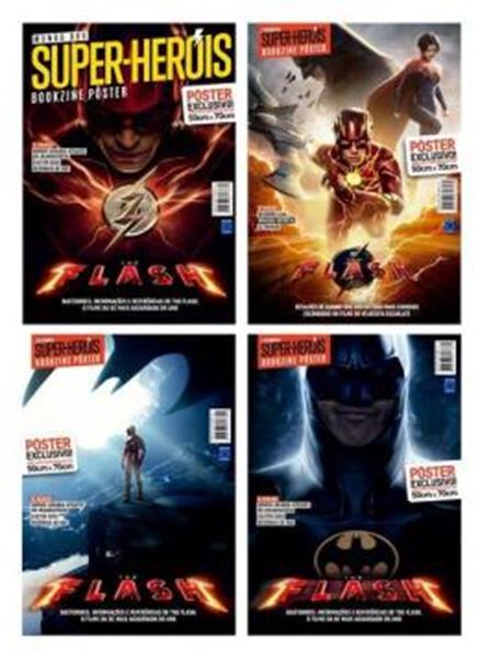 Picture of THE FLASH - KIT COM 4 POSTERES