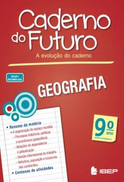 Imagem de CADERNO DO FUTURO - GEOGRAFIA - 9º ANO