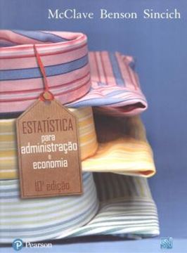 Imagem de ESTATISTICA PARA ADMINISTRACAO E ECONOMIA - 10ª EDICAO