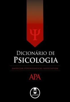 Imagem de DICIONARIO DE PSICOLOGIA - APA