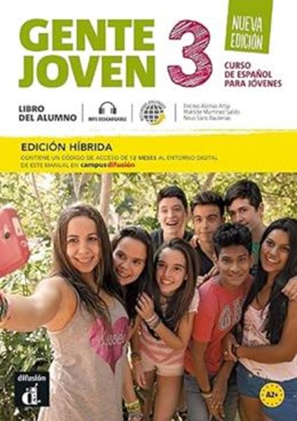 Picture of GENTE JOVEN 3 - N/E - ED.HIBRIDA LIBRO DEL ALUMNO