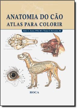 Imagem de ANATOMIA DO CAO ATLAS PARA COLORIR