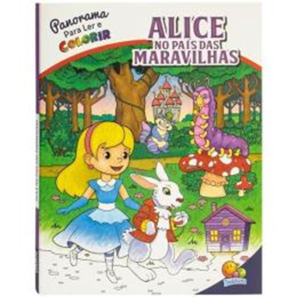 Picture of PANORAMA PARA LER E COLORIR - ALICE NO PAIS DA MARAVILHAS