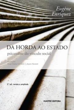 Imagem de DA HORDA AO ESTADO - PSICANALISE DO VINCULO SOCIAL