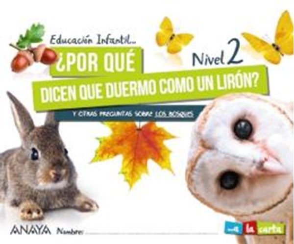 Picture of ¿POR QUE DICEN QUE DUERMO COMO UN LIRON? - NIVEL 2