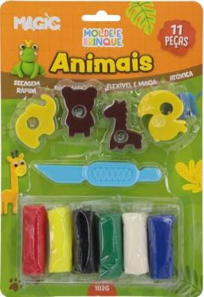 Picture of MOLDE E BRINQUE 11 PECAS - ANIMAIS