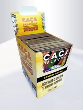 Imagem de BOX DISPLAY 1 - COM 30 LIVROS DE PASSATEMPOS