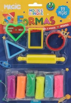 Imagem de MOLDE E BRINQUE 11 PECAS - FORMAS
