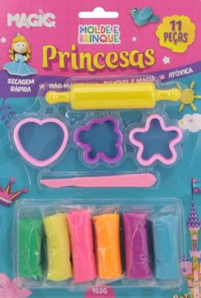 Picture of MOLDE E BRINQUE 11 PECAS - PRINCESAS