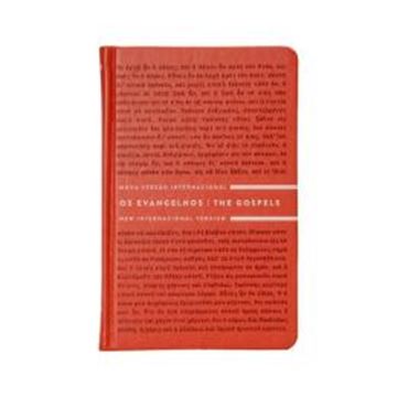 Imagem de OS EVANGELHOS, EDICAO BILINGUE, PORTUGUES/INGLES, NVI/NIV, COM PALAVRAS DE JESUS EM AZUL, CAPA DURA