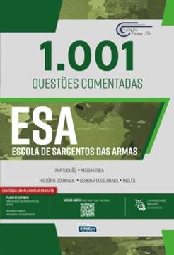 Imagem de 1001 QUESTOES COMENTADAS - ESA