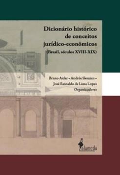 Imagem de DICIONARIO HISTORICO DE CONCEITOS JURIDICOS-ECONOMICOS