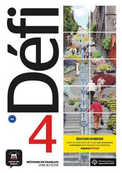 Picture of DEFI 4 - LIVRE DE L´ELEVE PREMIUM (B2) - ED. HYBRIDE