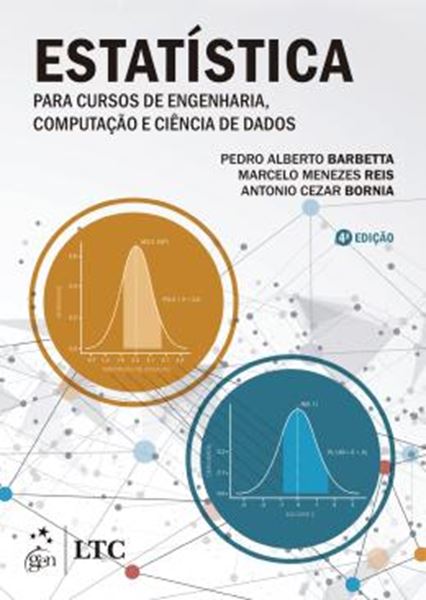 Picture of ESTATISTICA PARA CURSOS DE ENGENHARIA, COMPUTACAO E CIENCIA DE DADOS