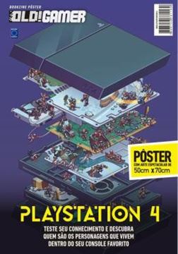 Imagem de SUPERPOSTER OLD!GAMER - PLAYSTATION 4