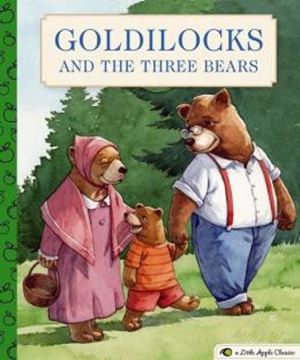 Imagem de GOLDILOCKS AND THE THREE BEARS - A LITTLE APPLE CLASSIC