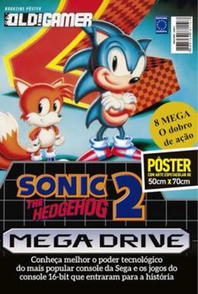 Picture of SUPERPOSTER OLD!GAMER - MEGA DRIVE - SONIC THE HEDGEHOG 2