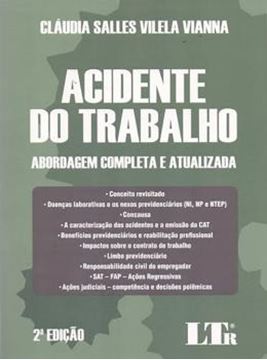 Imagem de ACIDENTE DO TRABALHO - 2ª ED