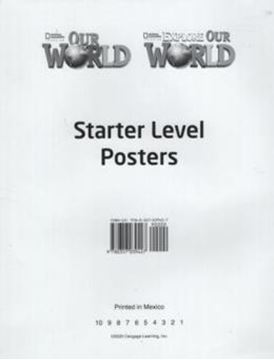 Imagem de OUR WORLD STARTER - POSTER SET (MESMO ITEM PARA EOW) - AMERICAN - 2ND ED