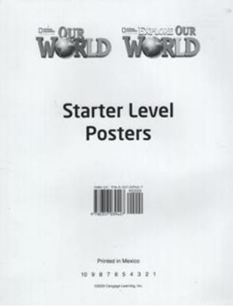 Picture of OUR WORLD STARTER - POSTER SET (MESMO ITEM PARA EOW) - AMERICAN - 2ND ED