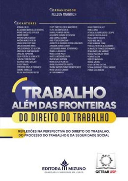 Picture of TRABALHO ALEM DAS FRONTEIRAS DO DIREITO DO TRABALHO