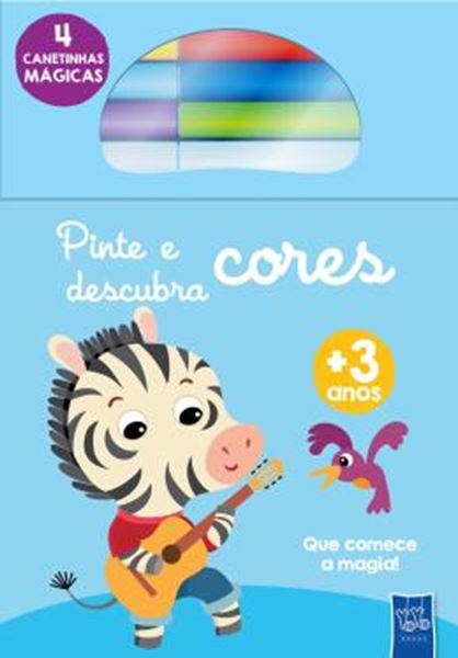 Picture of PINTE E DESCUBRA CORES - ZEBRA